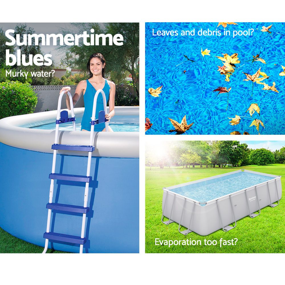 Bestway Pool Cover Fits 4.12x2.01m Above Ground Swimming Pool PVC Blanket