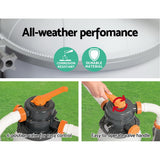 Bestway Pool Pump Sand Filter 1500GPH 5678L/H Pools Flowclear™ Filters