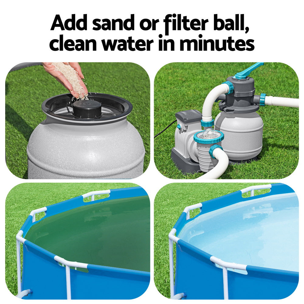 Bestway Pool Pump Sand Filter 1500GPH 5678L/H Pools Flowclear™ Filters