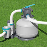 Bestway Pool Pump Sand Filter 3000GPH 11355L/H Pools Flowclear™ Filters