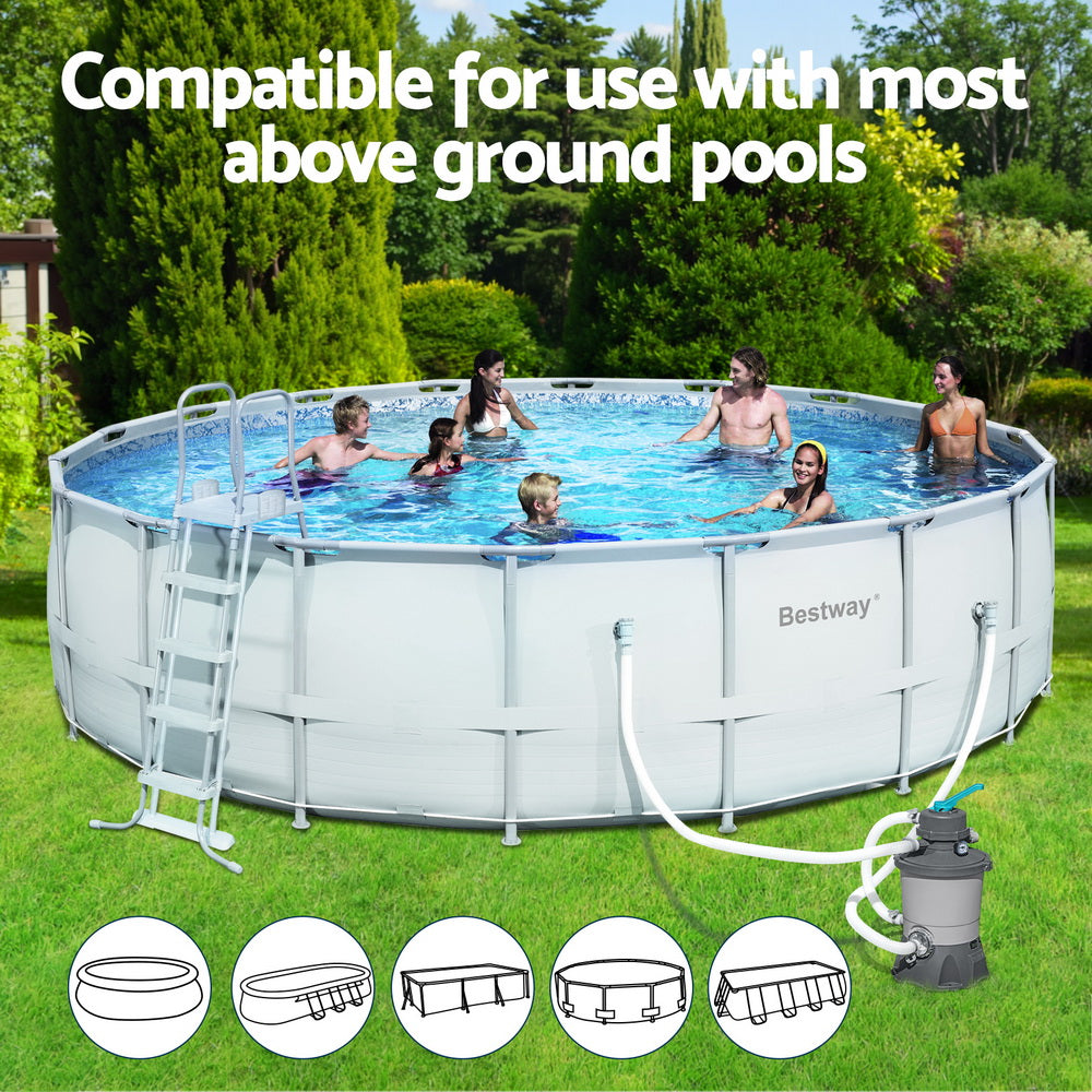 Bestway Pool Pump Sand Filter 800GPH 3028L/H Pools Flowclear Filters