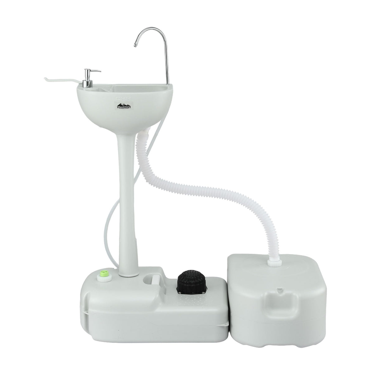 Weisshorn Camping Basin Portable Hand Wash Sink Stand 43L Capacity