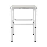 Weisshorn Folding Camping Table 90CM Adjustable Portable Outdoor Picnic Desk