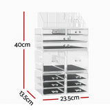 Embellir Makeup Case Acrylic Cosmetic Organizer Storage Box Jewellery Holder