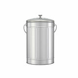 Gardeon Compost Bin Kitchen Countertop Food Waste Caddy 6L Silver