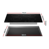 Devanti Electric Ceramic Cooktop 77cm