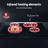 Devanti Electric Ceramic Cooktop 77cm