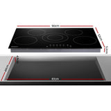 Devanti Electric Ceramic Cooktop 90cm