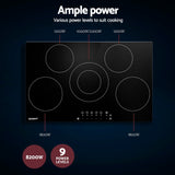 Devanti Electric Ceramic Cooktop 90cm