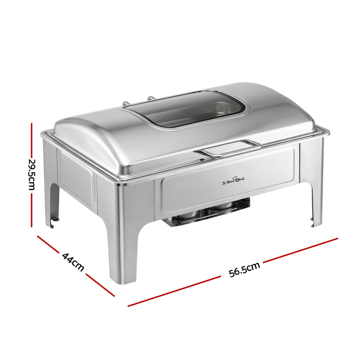 5-Star Chef 9L Chafing Dish Buffet Warmer Food Warmer Catering Server