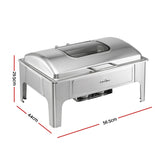 5-Star Chef 9L Chafing Dish Buffet Warmer Food Warmer Catering Server