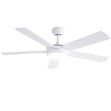 Devanti 52'' Ceiling Fan 5 Blades DC Motor w/Light w/Remote White