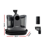 Devanti Carpet Washer Handheld Vacuum Cleaner 1700W 11kpa Rapid Heating Black