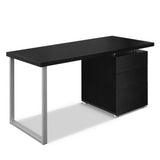 Computer Desk Black U-shape Leg