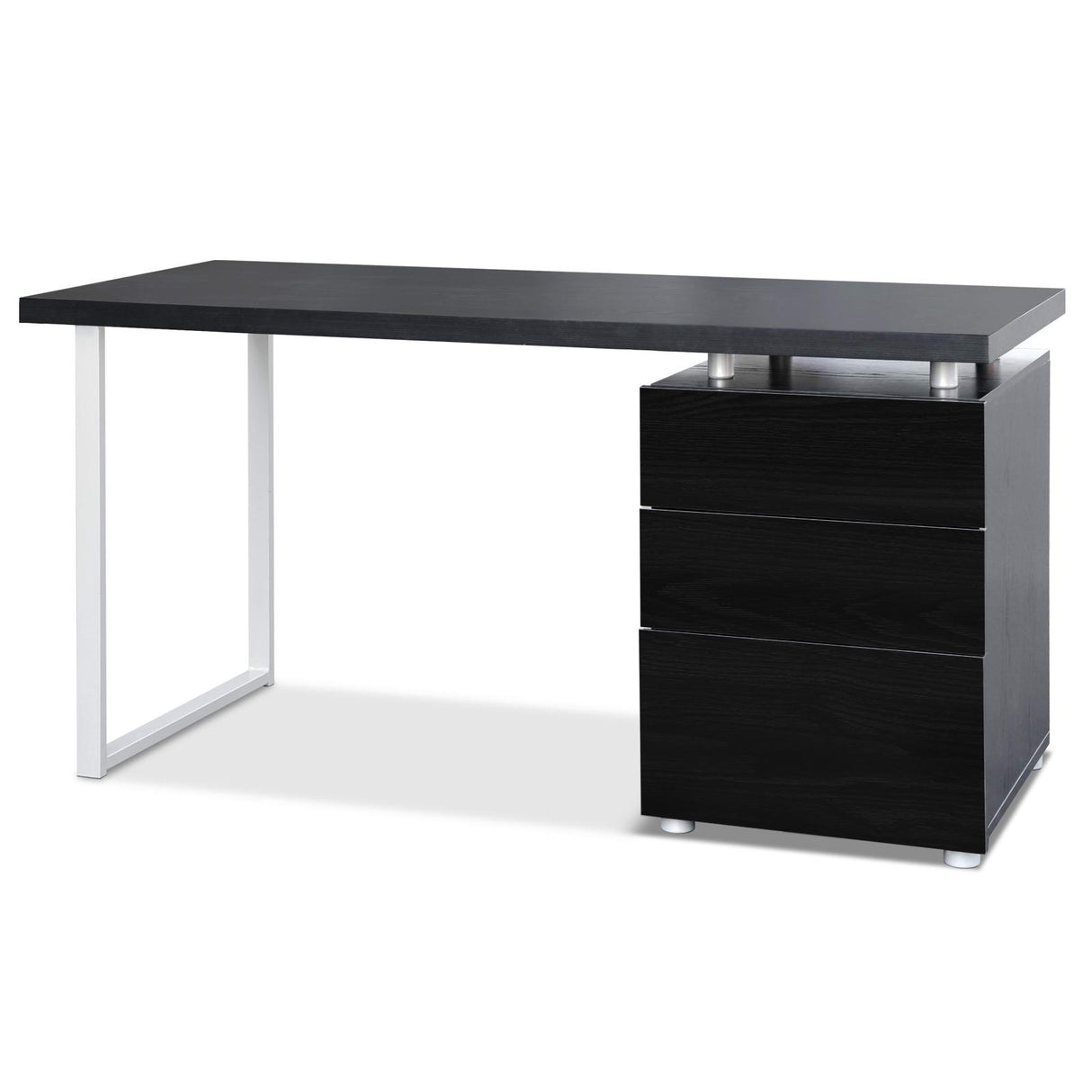 Computer Desk Black U-shape Leg