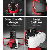 Giantz Post Hole Digger Petrol Motor Drill Extension Auger Bits Kits