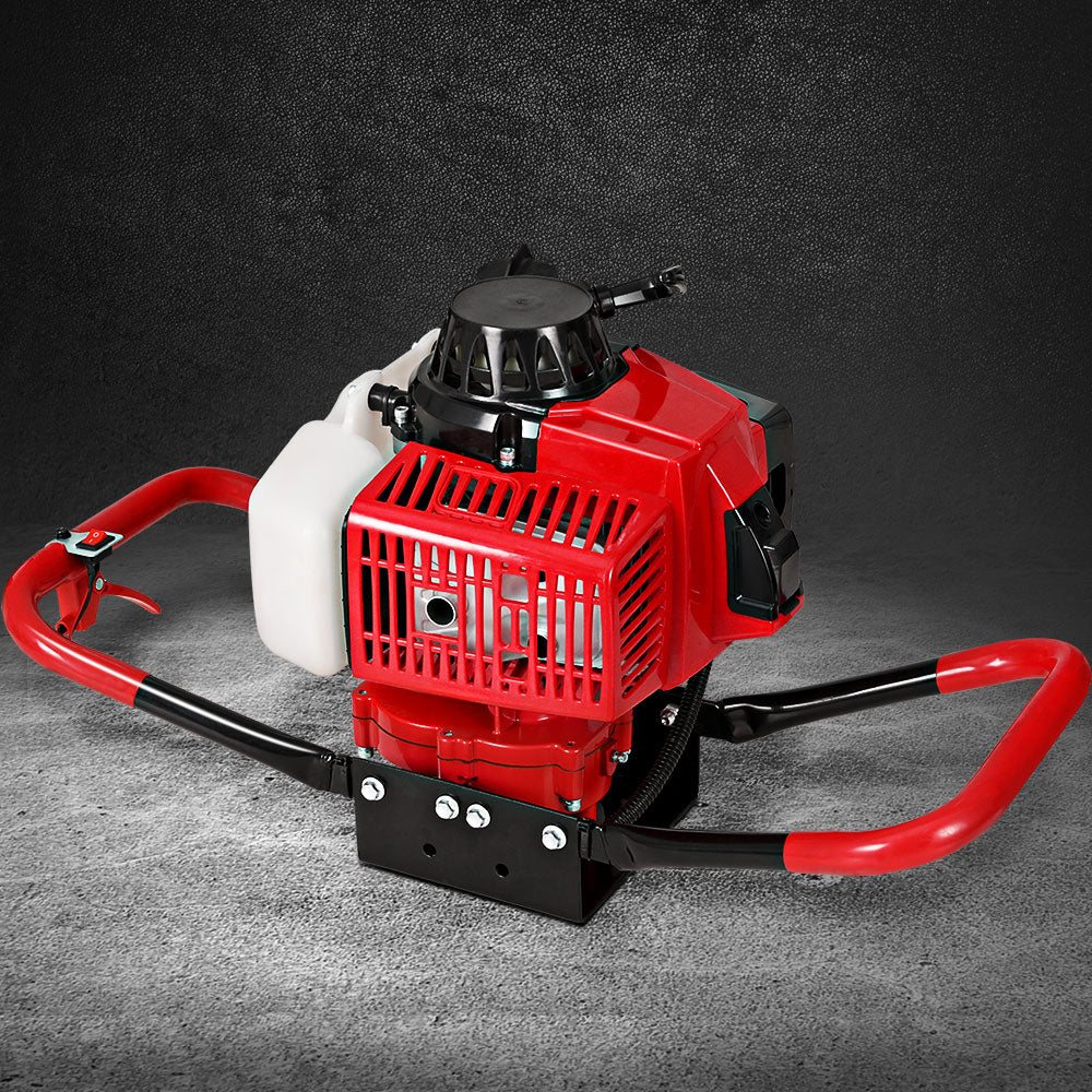 Giantz Petrol Post Hole Digger Motor Only Engine Red