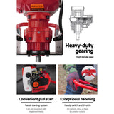 Giantz Petrol Post Hole Digger Extension Auger Bits Kit