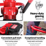 Giantz Post Hole Digger Motor Only Petrol Engine Red