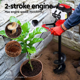 Giantz Post Hole Digger Motor Only Petrol Engine Red