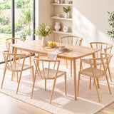 Artiss Dining Chairs Set of 6, Leisure Accent Chair for Living Room & Balcony Spindle Back