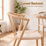 Artiss Dining Chairs Set of 6, Leisure Accent Chair for Living Room & Balcony Spindle Back
