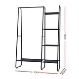 Black Metal Clothes Rack