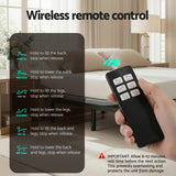 Artiss Adjustable Bed Frame King Size Electric Bed Base Wireless Remote Control Zero Gravity Power Bed Foundation