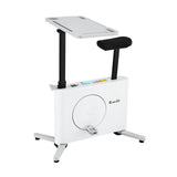 Everfit Exercise Bike Magnetic Desk Bike with Tabletop Fitness Home Workout Gym