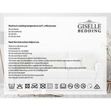 Giselle Bedding Electric Throw Flannel Snuggle Blanket Washable Heated Grey and White Checkered