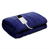 Giselle Bedding Electric Throw Blanket - Navy
