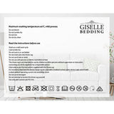 Giselle Bedding Heated Electric Throw Fleece Sunggle Blanket Washable Silver