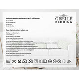 Giselle Bedding Heated Electric Throw Fleece Sunggle Blanket Washable Silver