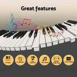 Alpha 61-Key Digital Piano Keyboard Electric Kids Gift Black