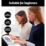 Alpha 61 Keys Electronic Piano Keyboard Digital Electric w/ Stand Touch Sensitive