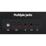 Alpha 88 Keys Electronic Piano Keyboard Digital Electric w/ Stand Semi-Weighted