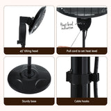 Electric Patio Heater 2000W
