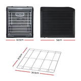 Devanti 9 Trays Food Dehydrator with Hanging Stainless Steel Tray