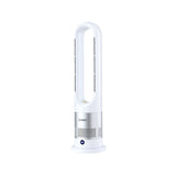 Devanti Bladeless Tower Fan Heater and Cooler 2in1 Portable Oscillation Fan for Bedroom Room Office Use White