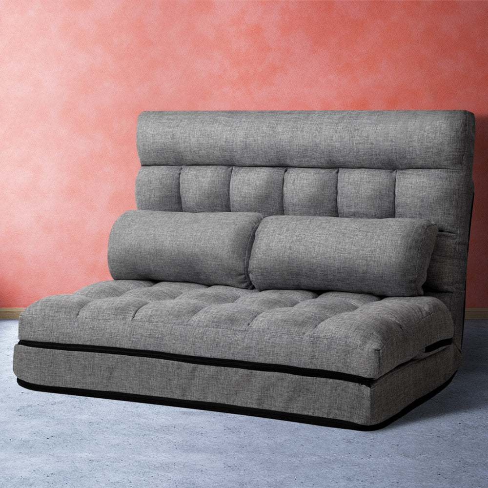 Grey Lounge Sofa Bed