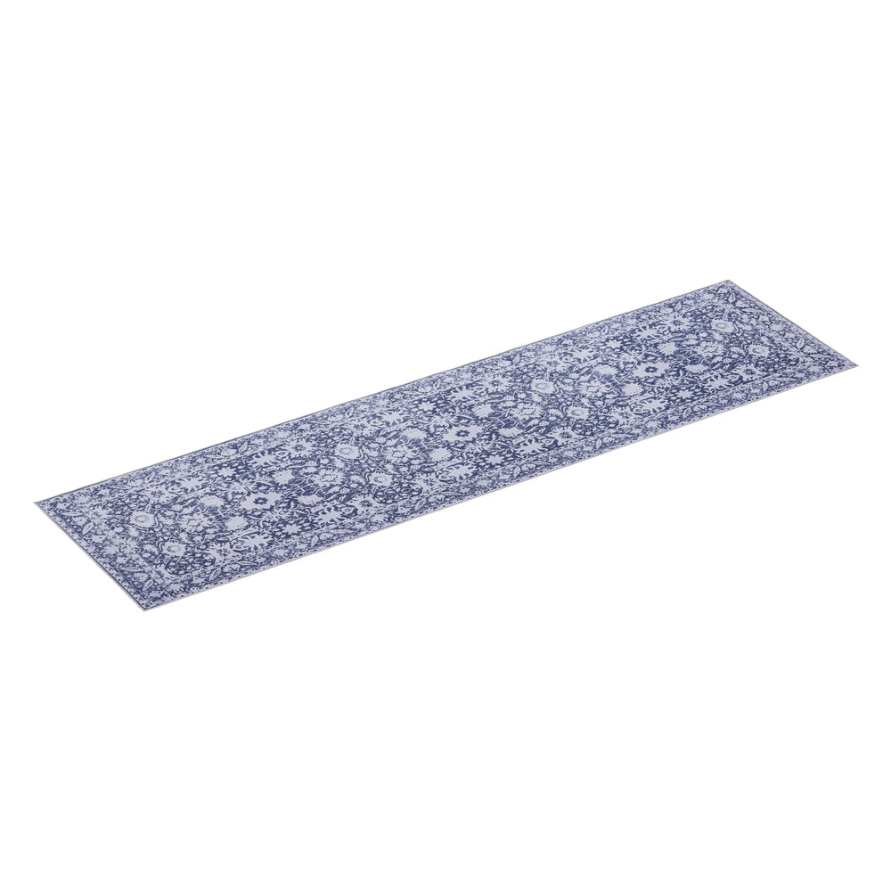 Artiss Hallway Runner Rug 80X300cm Soft Velvet Washable Modern Kitchen Mat