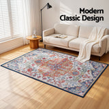 Artiss Floor Rug 120X170cm Large Washable Geometric Area Rug Modern Carpet Mat
