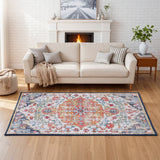 Artiss Floor Rug 120X170cm Large Washable Geometric Area Rug Modern Carpet Mat