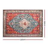 Artiss Floor Rug 160X230cm Large Washable Area Rug Modern Living Room Carpet Mat