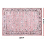 Artiss Floor Rug 160X230cm Large Washable Area Rug Vintage Living Room Carpet