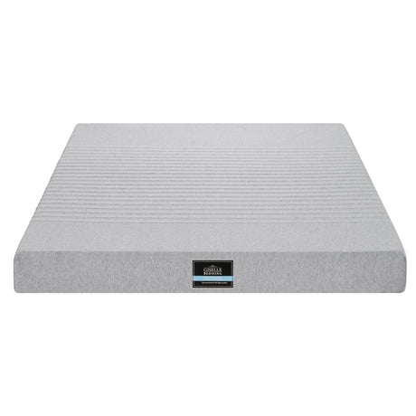 Giselle Bedding Cool Gel Memory Foam Mattress Charcoal 7-Zone Washable Bamboo Cover 15cm Double