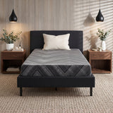 Giselle 25cm King Single Memory Foam Mattress Gel Infused Foam Removable Cover