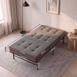 Giselle Single Folding Bed with Mattress Metal Frame Guest Bed 15cm Foam Foldable