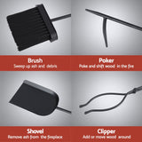 Grillz Fire Pit Tool Set 5 PCS