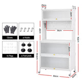 Artiss Kitchen Cabinet Storage Shelves Pegboard Cupboard Sideboard 80CMX164CM